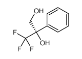 (2S)-3,3,3-trifluoro-2-phenylpropane-1,2-diol结构式