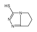 3H-Pyrrolo[2,1-c]-1,2,4-triazole-3-thione,2,5,6,7-tetrahydro-(9CI) Structure