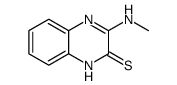 2(1H)-Quinoxalinethione,3-(methylamino)-(9CI) Structure