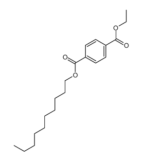 1,4-Benzenedicarboxylic acid 1-decyl 4-ethyl ester Structure