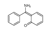 6-[amino(phenyl)methylidene]cyclohexa-2,4-dien-1-one Structure