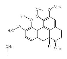 o-methylisocorydine iodomethylate Structure