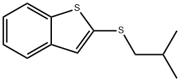 2-(Isobutylthio)benzo[b]thiophene结构式