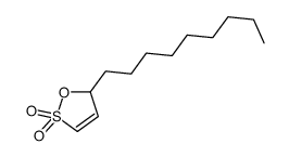 5-nonyl-5H-oxathiole 2,2-dioxide结构式