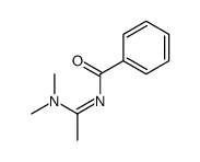 N-[1-(dimethylamino)ethylidene]benzamide Structure