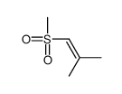 2-methyl-1-methylsulfonylprop-1-ene结构式