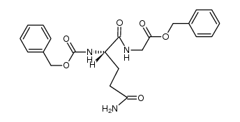 Z-Glu(-NH2)-Gly-OBzl结构式