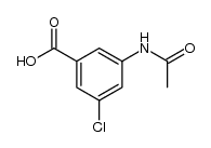 3-acetylamino-5-chloro-benzoic acid Structure