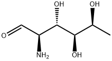 2-Amino-2,6-dideoxy-L-talose结构式