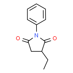 2,5-Pyrrolidinedione,3-ethyl-1-phenyl-(9CI) Structure