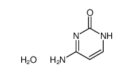 cytosine monohydrate Structure