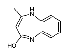 4-methyl-1,5-dihydro-1,5-benzodiazepin-2-one结构式