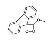 4-methoxyspiro[dioxetane-3,9'-fluorene]结构式