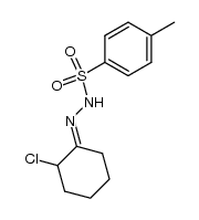 N'-(2-chlorocyclohexylidene)-4-methylbenzenesulfonohydrazide结构式