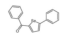 phenyl-(5-phenylselenophen-2-yl)methanone结构式