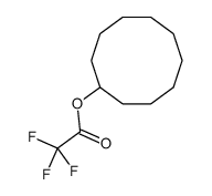 cyclodecyl 2,2,2-trifluoroacetate Structure