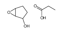 6-oxabicyclo[3.1.0]hexan-2-ol,propanoic acid Structure