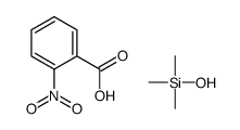 hydroxy(trimethyl)silane,2-nitrobenzoic acid Structure
