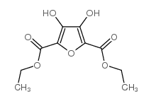 2,5-Furandicarboxylicacid, 3,4-dihydroxy-, 2,5-diethyl ester structure