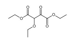 diethyl 2-ethoxy-3-oxosuccinate Structure