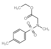 Glycine,N-methyl-N-[(4-methylphenyl)sulfonyl]-, ethyl ester picture