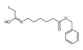 benzyl 6-[(2-iodoacetyl)amino]hexanoate Structure
