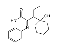 3-[1-(1-hydroxycyclohexyl)propyl]-1H-quinoxalin-2-one结构式