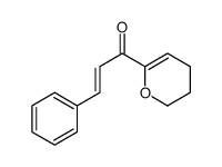 1-(3,4-dihydro-2H-pyran-6-yl)-3-phenylprop-2-en-1-one Structure