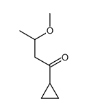 1-cyclopropyl-3-methoxybutan-1-one Structure