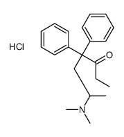 rac Methadone-d3 Hydrochloride Structure