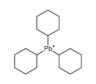 Tricyclohexyl-plumbyl结构式