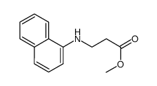 methyl 3-(naphthalen-1-ylamino)propanoate Structure