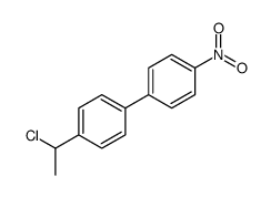 1-(1-chloroethyl)-4-(4-nitrophenyl)benzene Structure