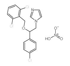 Orconazole nitrate [USAN] Structure