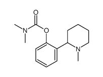 2-(1-Methyl-2-piperidyl)phenyl=dimethylcarbamate结构式