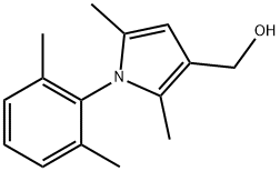 1-(2,6-dimethylphenyl)-2,5-dimethyl-1h-pyrrole-3-methanol结构式