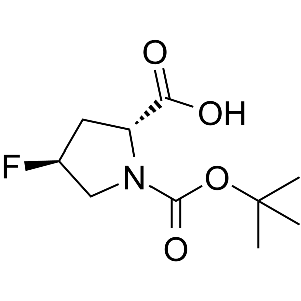 (4S)-1-(tert-Butoxycarbonyl)-4-fluor-D-prolin picture
