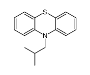 10-(2-methylpropyl)phenothiazine结构式