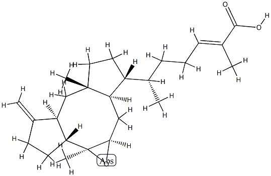 (6α,10β,11α)-7,8α-Epoxyophiobola-3(24),19-dien-21-oic acid picture