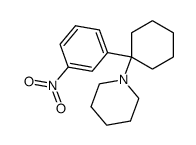 3-nitrophencyclidine Structure