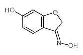 3(2H)-Benzofuranone,6-hydroxy-, oxime结构式