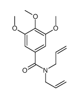 N,N-Diallyl-3,4,5-trimethoxybenzamide structure