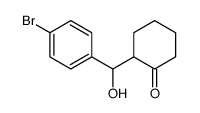 2-[(4-bromophenyl)-hydroxymethyl]cyclohexan-1-one Structure