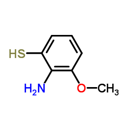 Benzenethiol,2-amino-3-methoxy- Structure