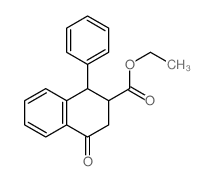 ethyl 4-oxo-1-phenyl-tetralin-2-carboxylate Structure