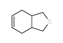 Benzo[c]thiophene,1,3,3a,4,7,7a-hexahydro-, (3aR,7aS)-rel- structure