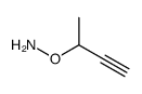 O-but-3-yn-2-ylhydroxylamine Structure
