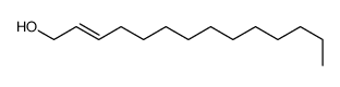 tetradec-2-en-1-ol Structure