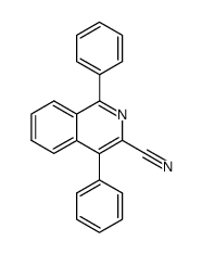 1,4-diphenylisoquinoline-3-carbonitrile Structure