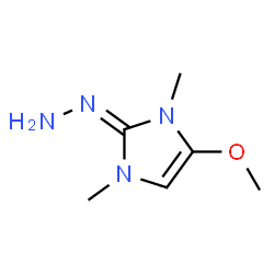 2H-Imidazol-2-one,1,3-dihydro-4-methoxy-1,3-dimethyl-,hydrazone(9CI) structure